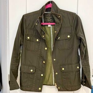J. Crew Green Utility Jacket